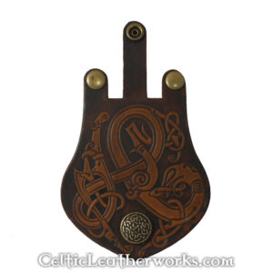 The Cirein-cròin: Celtic Dragon Sporran | Celtic Leatherworks